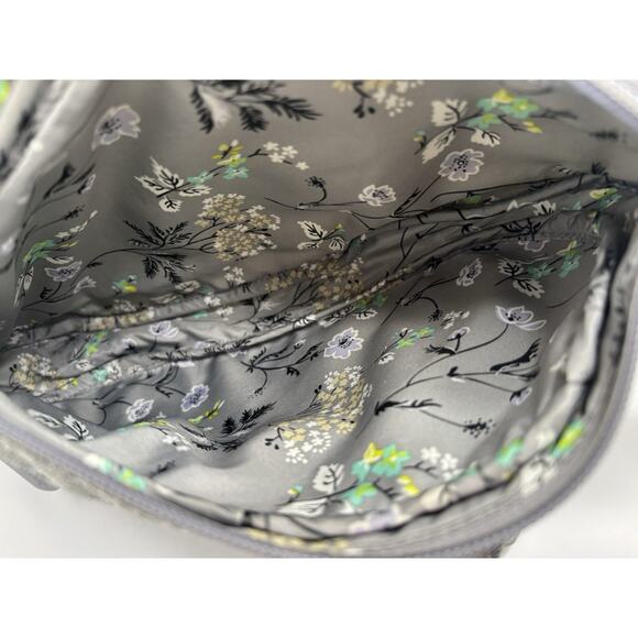 Vera Bradley Sling Gray Over Shoulder Bag Adjustable Strap -Front Pocket - Picture 8 of 8